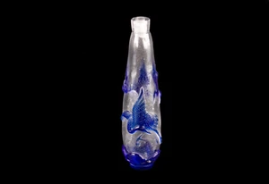 Eine Antike Chinesische Überfangglas / Glas Snuff Bottle , China , 19. Jh. Qing - Bild 1 von 10