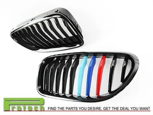 Performance 2012+ Shiny Black w/ M Tri Color Front Grille 640i 650i F13 Coupe - Picture 1 of 2