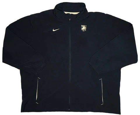 Nike Dri-Fit NCAA Army Black Knights Black/Gold Full-Zip Jacket; 4XL Cover
