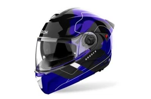 Off-Road Helmet Airoh SPECKTRE GROOVE Blue Gloss - Picture 1 of 3