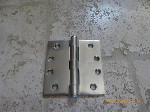 Baldwein hardware in satin Nickel 3 hinges for a single door, - Picture 1 of 3
