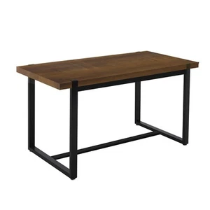 Levede Dining Table Industrial Wooden Metal Kitchen Tables Cafe Restaurant 140cm - Picture 1 of 8