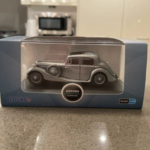 Oxford Diecast Jaguar SS 2.5L 1:43 Scale 43JSS007 Perfect Boxed Gunmetal Grey 1 - Picture 1 of 9