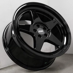 18x8.5 Black Wheels ESR CR5 5x100 30 (Set of 4) 72.56 - Picture 1 of 7