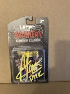 Matt Cardona (Death Match King) Micro Brawler Autographed New - Picture 1 of 2