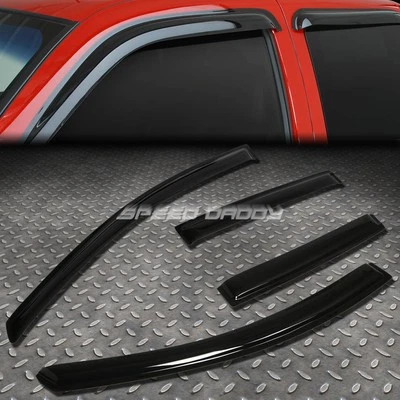 Para Nissan Versa 07-12 Sedán/Hatchback Visera Ventana Deflector Sol/Viento/Lluvia Foto 1 de 4