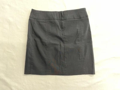 Minifalda Le Chateau para mujer talla XS negra mezcla de rayón lápiz cremallera trasera Foto 1 de 3