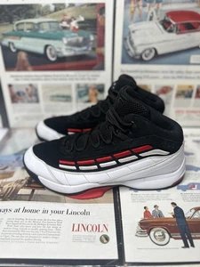 Fila High Top , Black & White / Red sneakers ~ Mens Size 10 Basketball Shoes - Picture 1 of 12