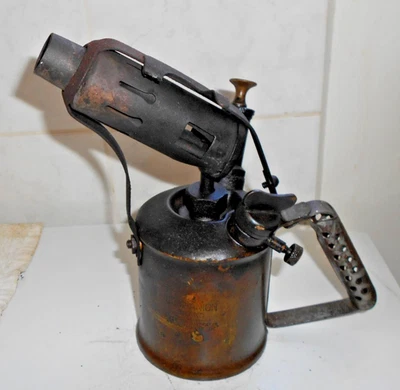 VINTAGE 1970s COMPANION MAX SIEVERT BRASS STEEL BLOW TORCH AUSTRALIAN MADE - Image 1 of 4