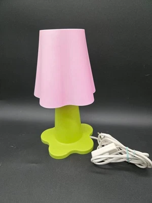 Ikea Vintage Mammut Lampe,Leuchte,Kinderlampe Blume,Design Kjelstrup,pink,grün - Bild 1 von 4