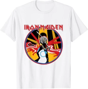 Iron Maiden - Japan Event White T-Shirt - Picture 1 of 3