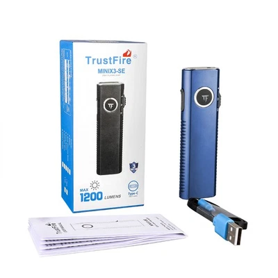 Linterna recargable TrustFire X3-SE EDC IMÁN ANTORCHA LUZ UV, láser rojo EE. UU. Foto 1 de 4