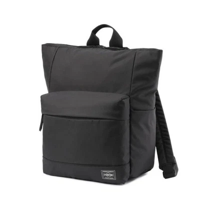 Porter Mousse 2W Backpack S Black Lightweight Polyester Durable Stowable - Image 1 of 4