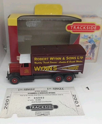 LLEDO TRACKSIDE 1.76  SCAMMELL 6 WHEELER WYNNS DG044033 OO GAUGE - Image 1 of 4