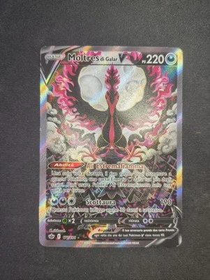 Carta Pokemon Moltres di Galar V 177/198 Regno Glaciale ITA - Immagine 1 di 4