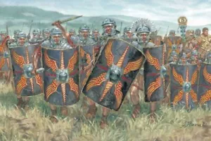 Modellismo kit di montaggio Italeri CESARE GUERRA ANTICHI ROMANI fanteria 1:72 - Foto 1 di 1