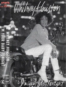 WHITNEY HOUSTON I'M YOUR BABY TONIGHT CASSETTE ALBUM Electronic Downtempo, Disco - Picture 1 of 12