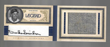 Duke Snider HOF 2011 Prime Cuts Legends Jumbo Relic Cut Signatures 6/10 ⚾