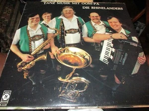 Sealed 70's DIE RHINELANDERS Tanz Musik Mit Oom Pa LP Sound S-1139 German - Picture 1 of 2