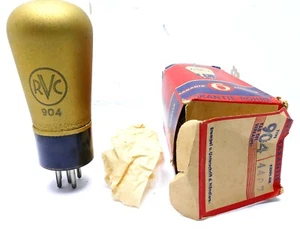 RVC 904 Triode Röhre Gold Coated Vintage Tube NOS Rare Radio Valve I668 - Bild 1 von 3