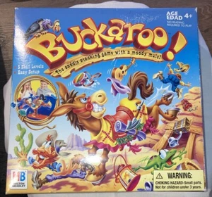 2004 Milton Bradley Buckaroo! Saddle Stacking Game - Complete - Picture 1 of 11
