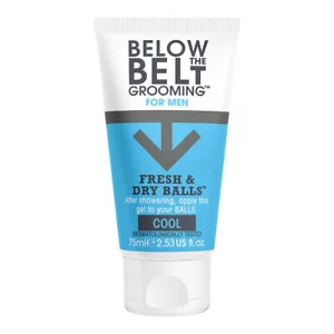 Below The Belt Grooming Fresh & Dry Balls Deodorant Gel Cool Mint Scent 75ml - Picture 1 of 11