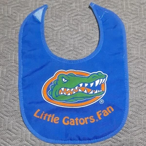 NCAA FLORIDA GATORS INFANT ALL PRO BABY BIB ALL BLUE by WinCraft - Picture 1 of 9