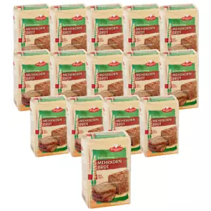 BIELMEIER Brotbackmischung Mehrkornbrot 15 Stück á 500g Küchenmeister - Bild 1 von 6