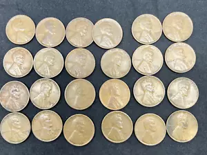 Lotto centesimi di grano Lincoln dal 1929 al 1951 tutti SAN FRANCISCO come nuovi lotto di 24 - Foto 1 di 6