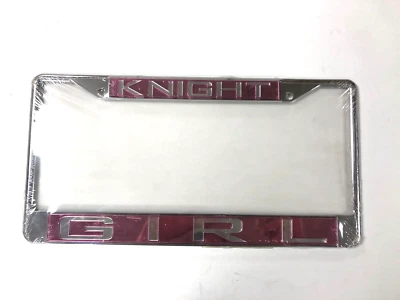 Рама для номерного знака Central Florida UCF Knights Girl розовая - Изображение 1 из 3