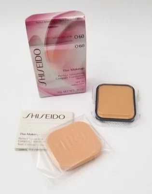 Shiseido The Makeup Perfect Smoothing Foundation refill- O60 Natural Deep Ochre - Image 1 of 4