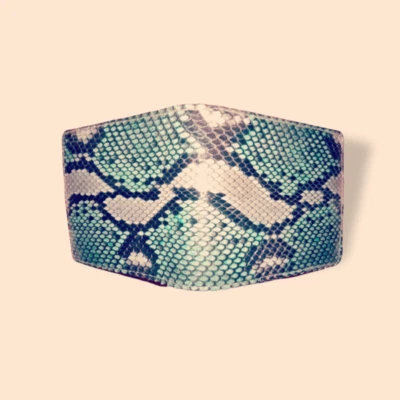 100% Genuine Snakeskin Leather Men's Bifold Wallet Multicolor 4- FREE SHIPPING - Image 1 of 3