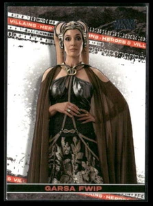 C-1 Garsa Fwip Heroes & Villains 2022 Topps Star Wars NM - Bild 1 von 2