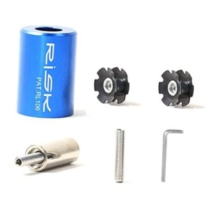 Bike Fork Star Nut Setting Tool with 2 Bicycle Star Nut and 6-Hexagonal Wrench - Picture 1 of 4