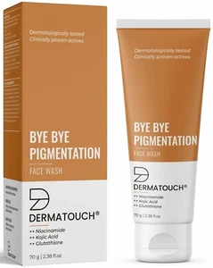 DERMATOUCH Bye Bye Anti Pigmentation Face Wash 70g - Women/Men with Niacinamide - Picture 1 of 5
