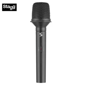 Stagg SCM300 Universal Cardioid Electret Condenser Microphone - Black - Picture 1 of 2
