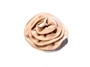Bijou broche fleur en tulle rose de Sonia Rykiel brooch idéal pour cadeau - Picture 1 of 2