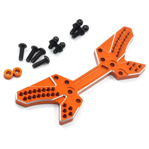 Yeah Racing HPI Sprint 2 Orange Aluminum Rear Shock Tower SPT2-009OR - Image 1 of 1