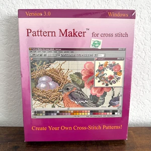 HobbyWare Pattern Maker per punto croce versione 3.0 programma Windows CD SIGILLATO - Foto 1 di 8