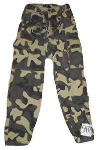 Fashion Nova Belted Camo Jogger Cargo Pants Stretchy Youth Girl Size XL (28x26) - Picture 1 of 7