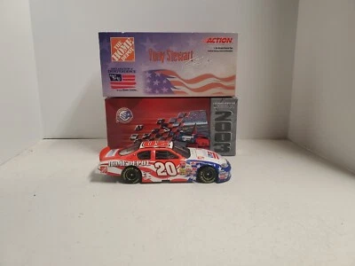 2003 Action 1/24 CWC #20 Tony Stewart Home Depot Independence Day  - Image 1 of 4