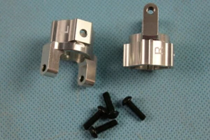 GPM Aluminum C Hub 2pcs For Axial AX10 SCX10 Black/Silver - Picture 1 of 6
