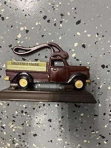 Chestnut Creek Cast Iron Truck Nutcracker Two Sided. Franklin Park IL Lm - Picture 1 of 6