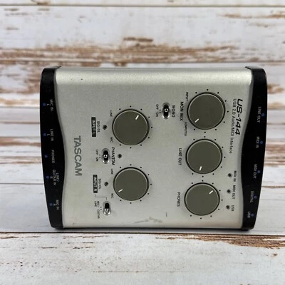 TASCAM US-144 USB 2.0 Audio Recording Midi Interface - Image 1 of 4