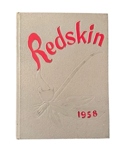 Belding Redskin Michigan High School Yearbook Class of 1958 Vintage Ephemera - Picture 1 of 3