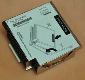 IBM System X3650 M2/M3 X3550 M2/M3 Server CPU's Heatsink FRU 49Y4820 49Y5341 - Picture 1 of 2