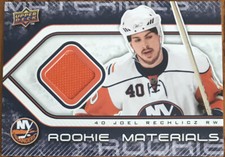 2009-10 Upper Deck Rookie Materials Joel Rechlicz RM-RE New York Islanders