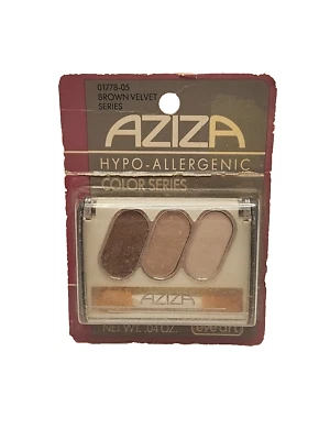 Vintage Aziza Prince Matchabelli EYE ART COLOR SERIES Brown Velvet Eyeshadow - Image 1 of 2