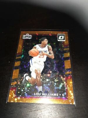 Donruss Optic Fastbreakk Lou Williams Clippers Orange SP /193 - Image 1 of 2