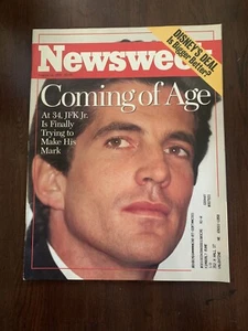 Vintage Newsweek - August 14, 1995 John F Kennedy Jr. JFK "Coming of Age" - Bild 1 von 5